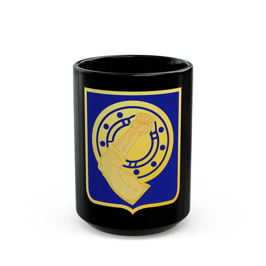 34 Armor Regiment (U.S. Army) Black Coffee Mug-15oz-Go Mug Yourself