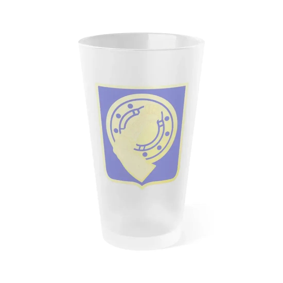 34 Armor Regiment (U.S. Army) Frosted Pint Glass 16oz Default Title - Go Mug Yourself