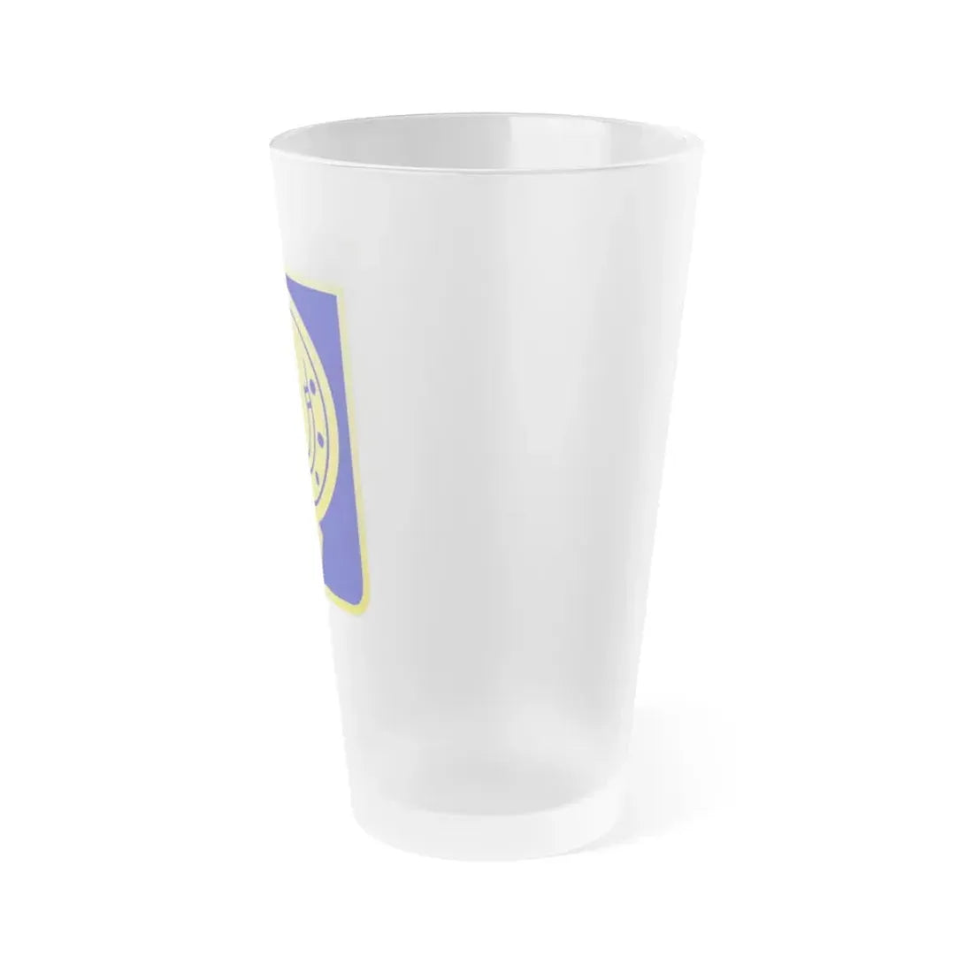 34 Armor Regiment (U.S. Army) Frosted Pint Glass 16oz - Go Mug Yourself