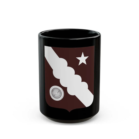 34 Medical Battalion 2 (U.S. Army) Black Coffee Mug-15oz-Go Mug Yourself