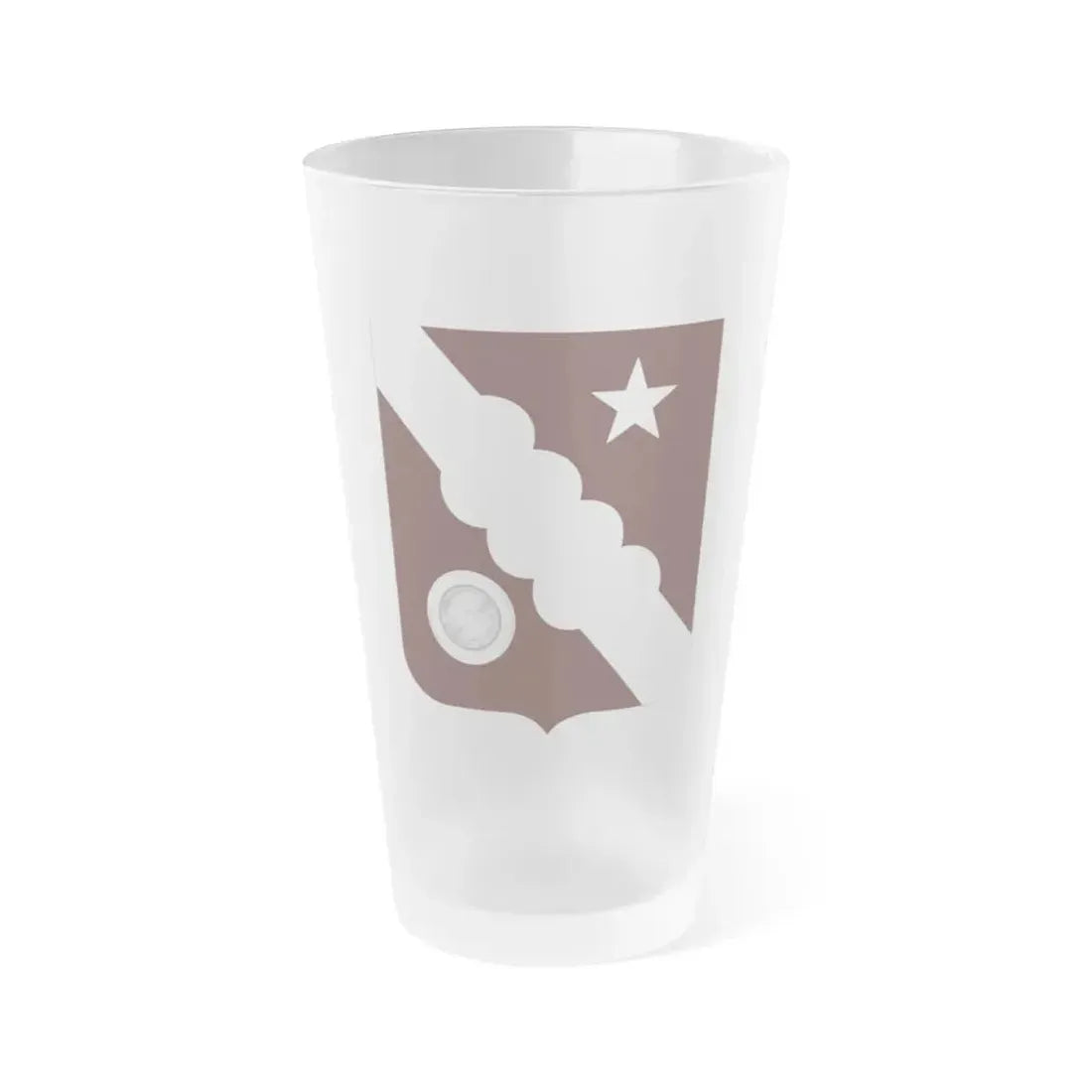 34 Medical Battalion 2 (U.S. Army) Frosted Pint Glass 16oz Default Title - Go Mug Yourself