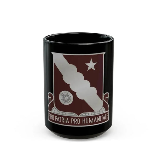 34 Medical Battalion (U.S. Army) Black Coffee Mug 15oz - Go Mug Yourself