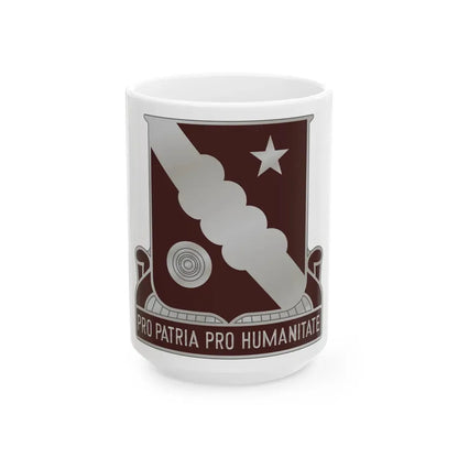 34 Medical Battalion (U.S. Army) White Coffee Mug 15oz - Go Mug Yourself