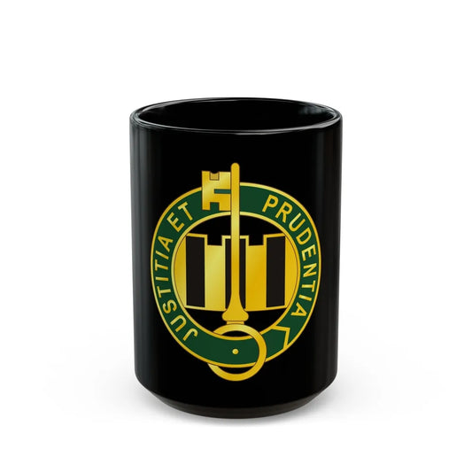 340 Military Police Battalion (U.S. Army) Black Coffee Mug-15oz-Go Mug Yourself