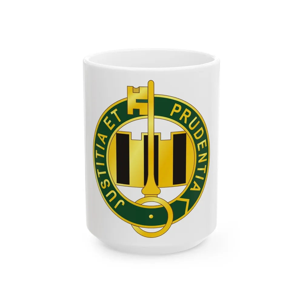 340 Military Police Battalion (U.S. Army) White Coffee Mug-15oz-Go Mug Yourself