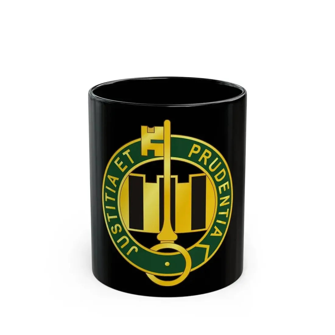 340 Military Police Battalion (U.S. Army) Black Coffee Mug - Go Mug Yourself
