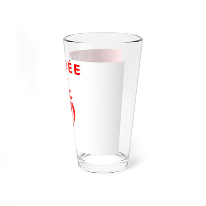 Flag of the Department of Vendee Variant 2 (France) Pint Glass 16oz