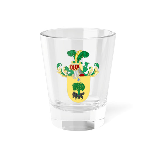Coat of Arms of Isasmendi (Equatorial Guinea) (Coat of Arms) Shot Glass 1.5oz