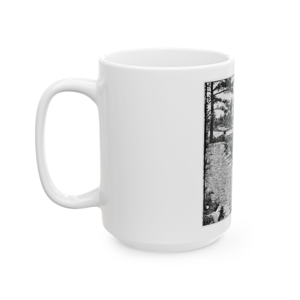 Petersburg, Va., Vicinity. Canal Aqueduct (U.S. Civil War) White Coffee Mug