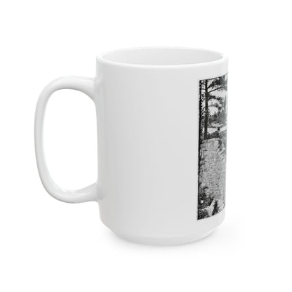 Petersburg, Va., Vicinity. Canal Aqueduct (U.S. Civil War) White Coffee Mug
