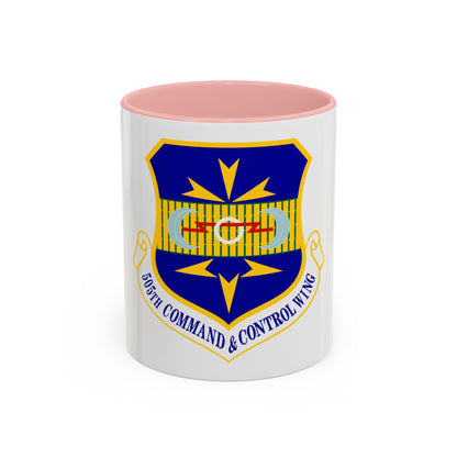 505th Command and Control Wing (U.S. Air Force) Accent Coffee Mug