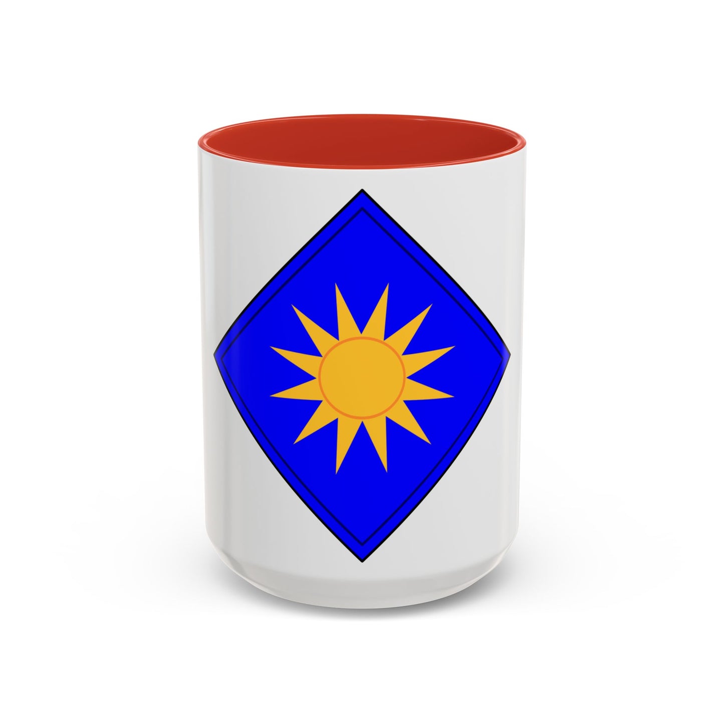 40th Infantry Division CSIB (U.S. Army) Accent Coffee Mug