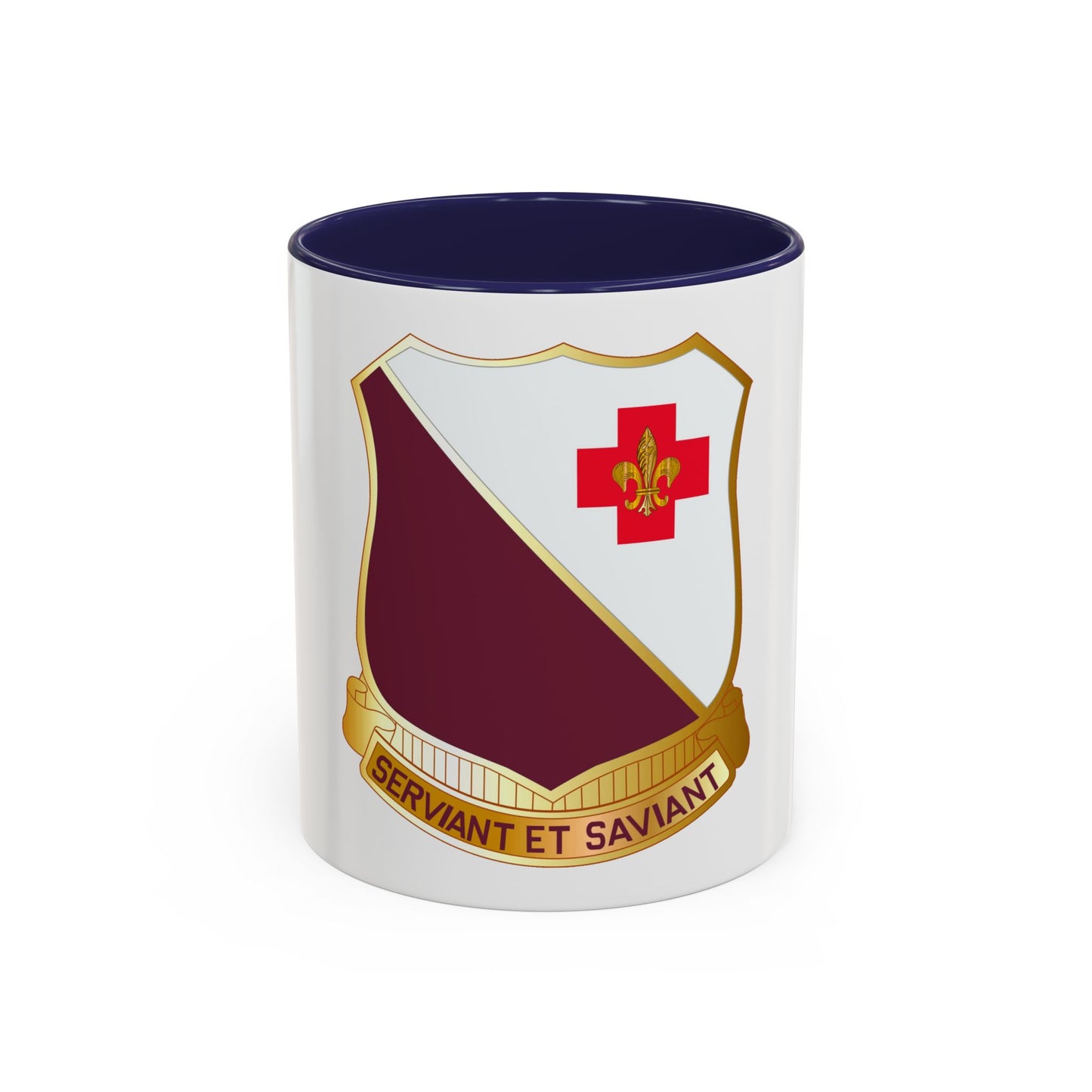 40 Medical Battalion (U.S. Army) Accent Coffee Mug
