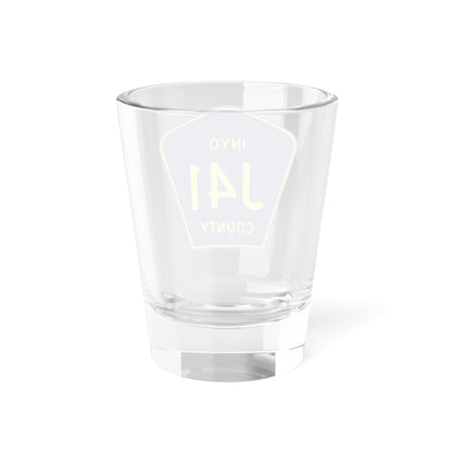 Inyo County J41 (California) (Road Sign) Shot Glass 1.5oz