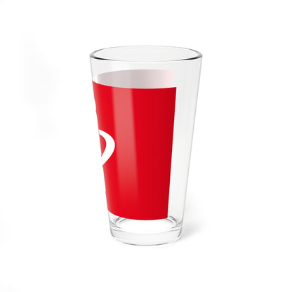 Flag of Chuo Fukuoka (Japan) Pint Glass 16oz