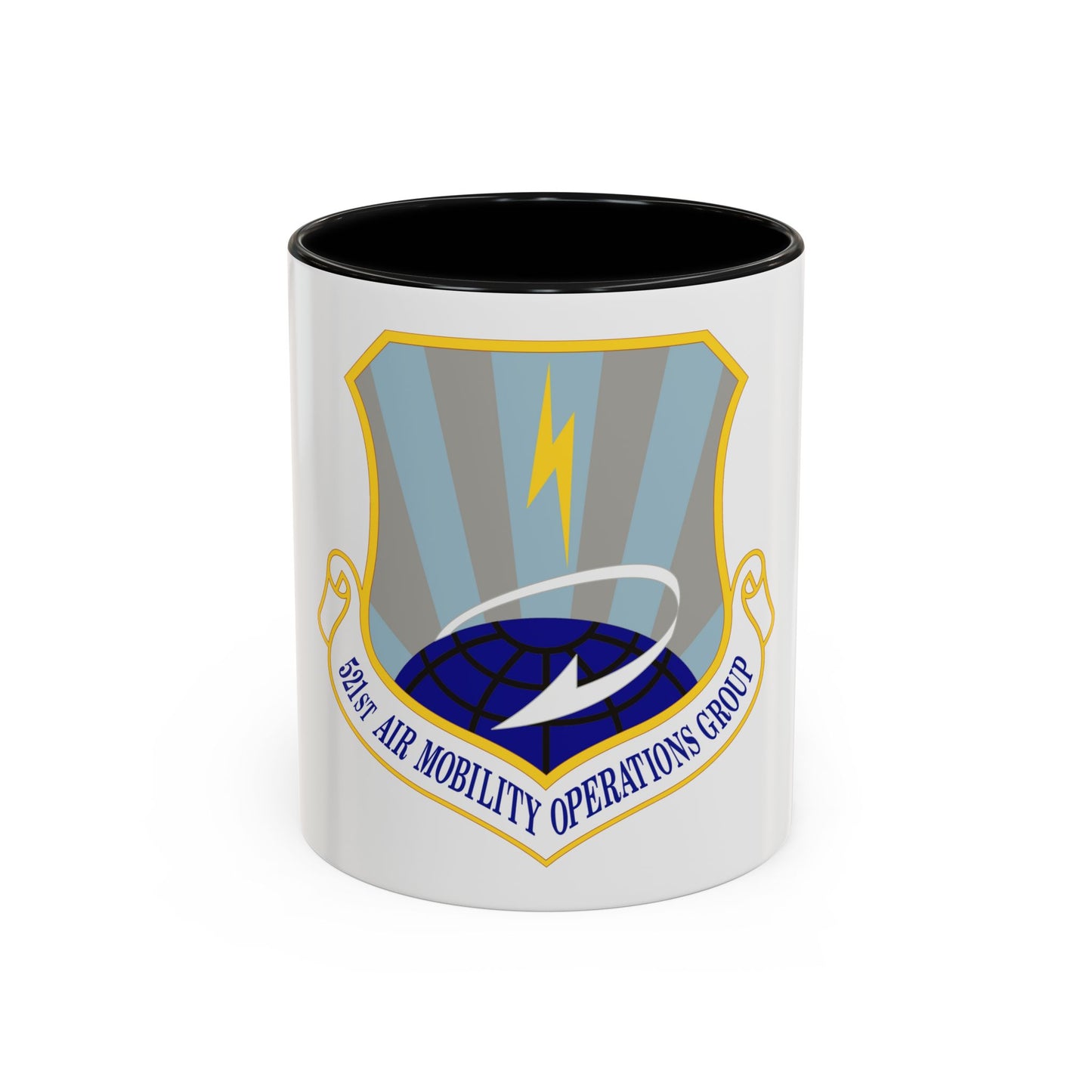 521st Air Mobility Operations Group (U.S. Air Force) Accent Coffee Mug