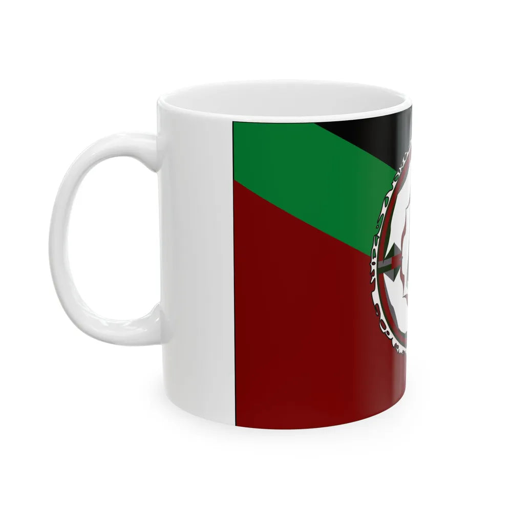 Flag of East New Britain Papa New Guinea - White Coffee Mug-Go Mug Yourself