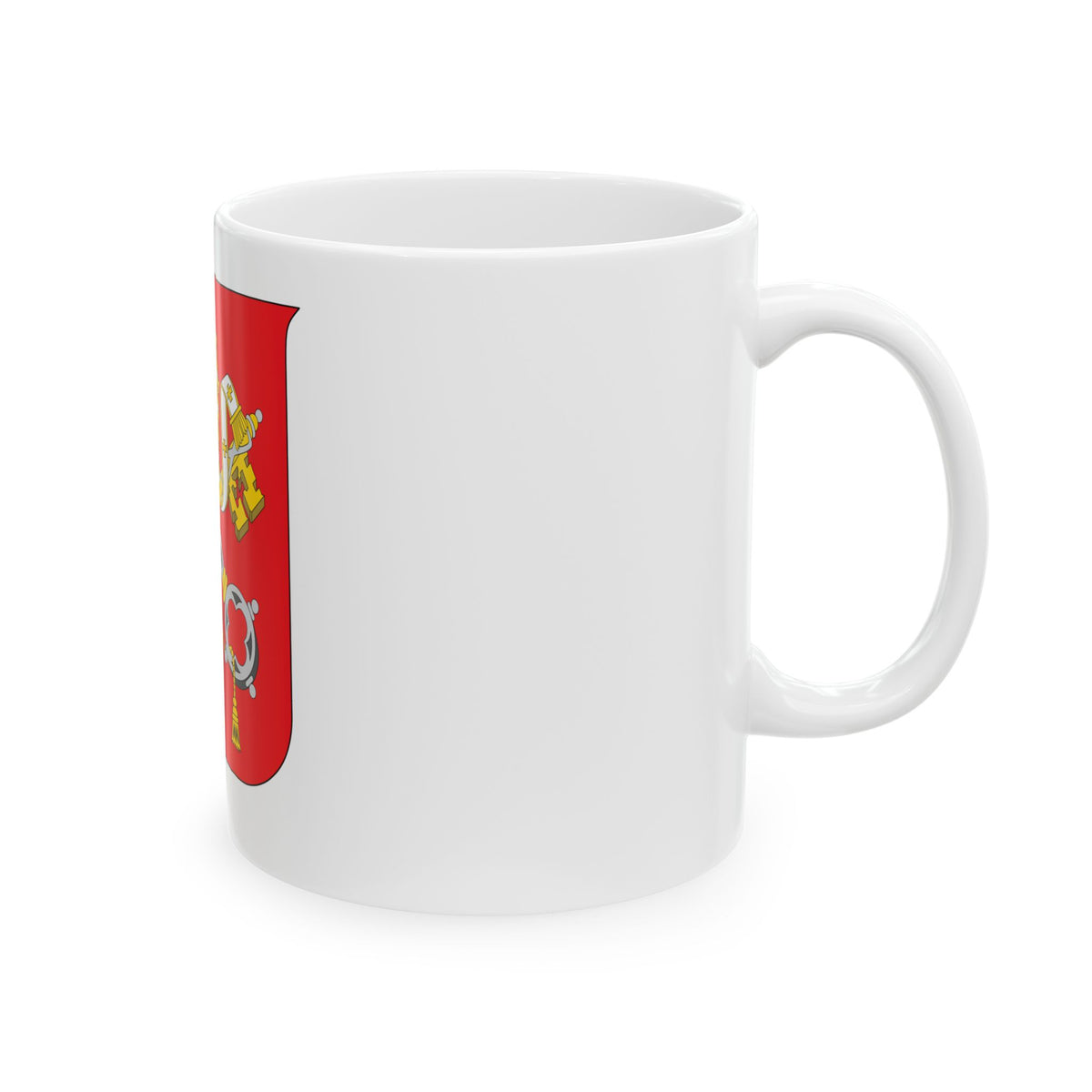Coat of arms of Vatican City State - White Coffee Mug
