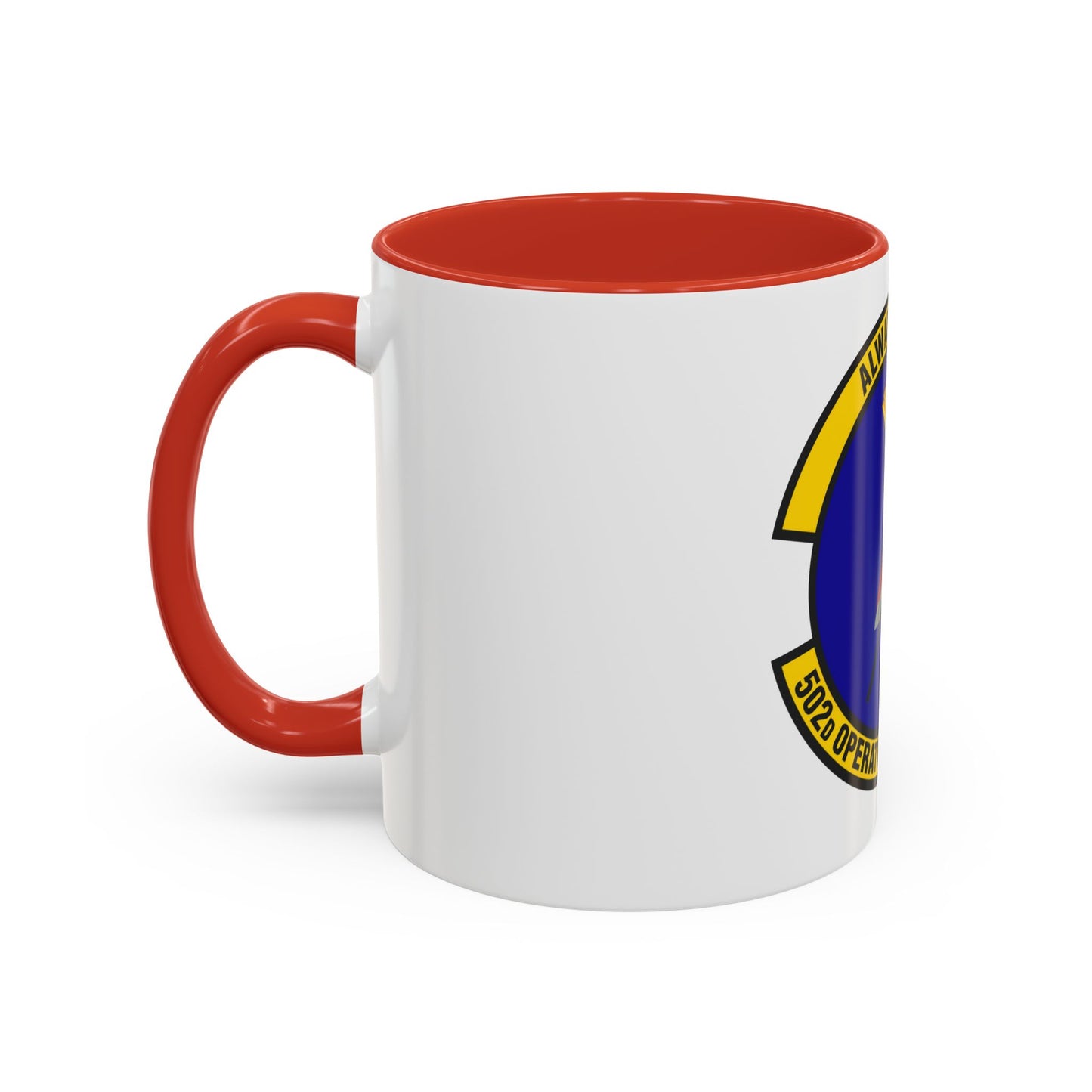 502d Operations Support Squadron (U.S. Air Force) Accent Coffee Mug