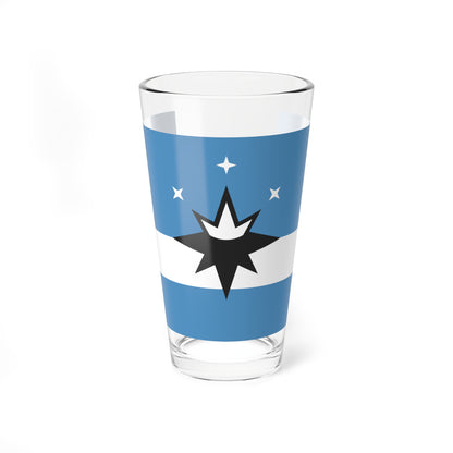 Flag of Springfield Missouri (United States) Pint Glass 16oz