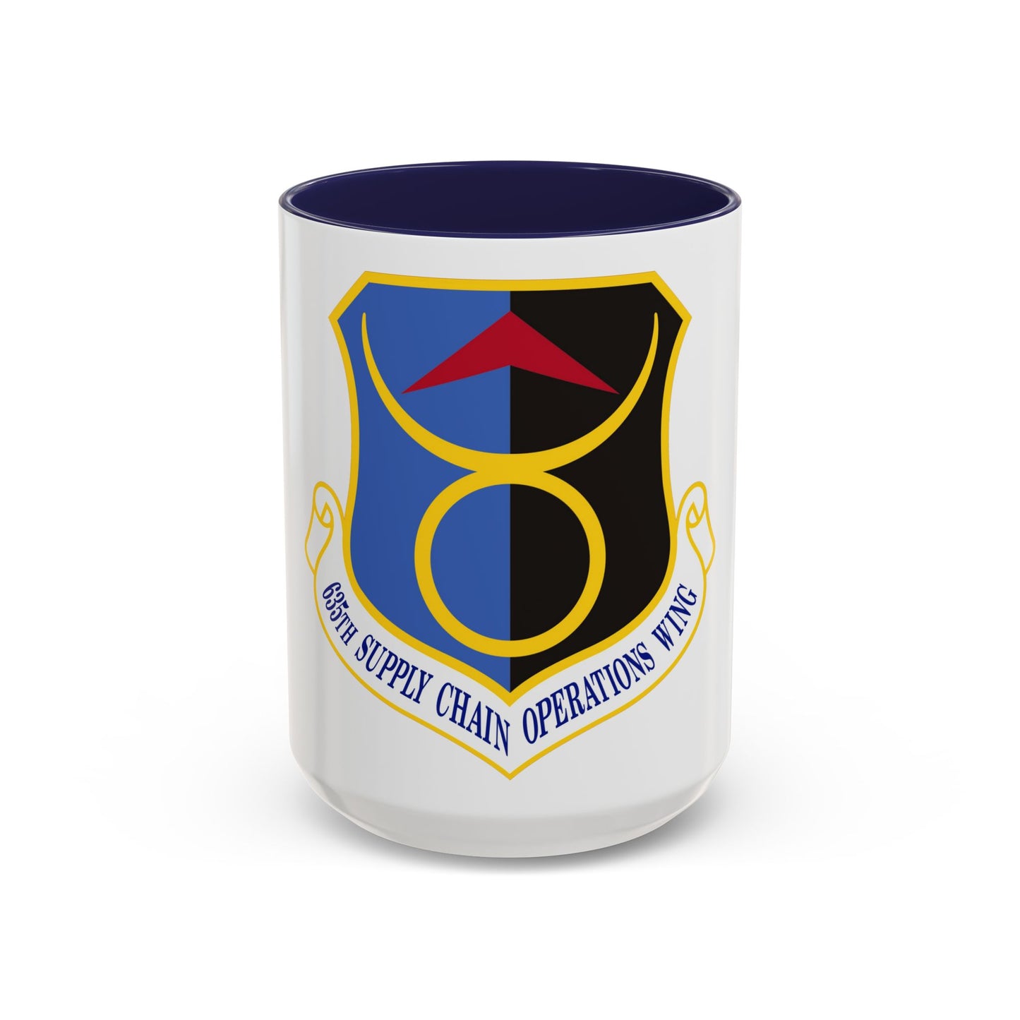 635th Supply Chain Operations Wing (U.S. Air Force) Accent Coffee Mug