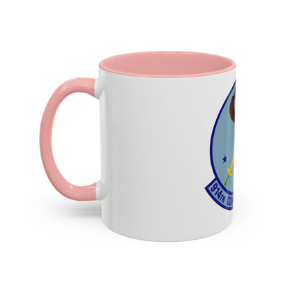 914th Combat Communications Flight (U.S. Air Force) Accent Coffee Mug