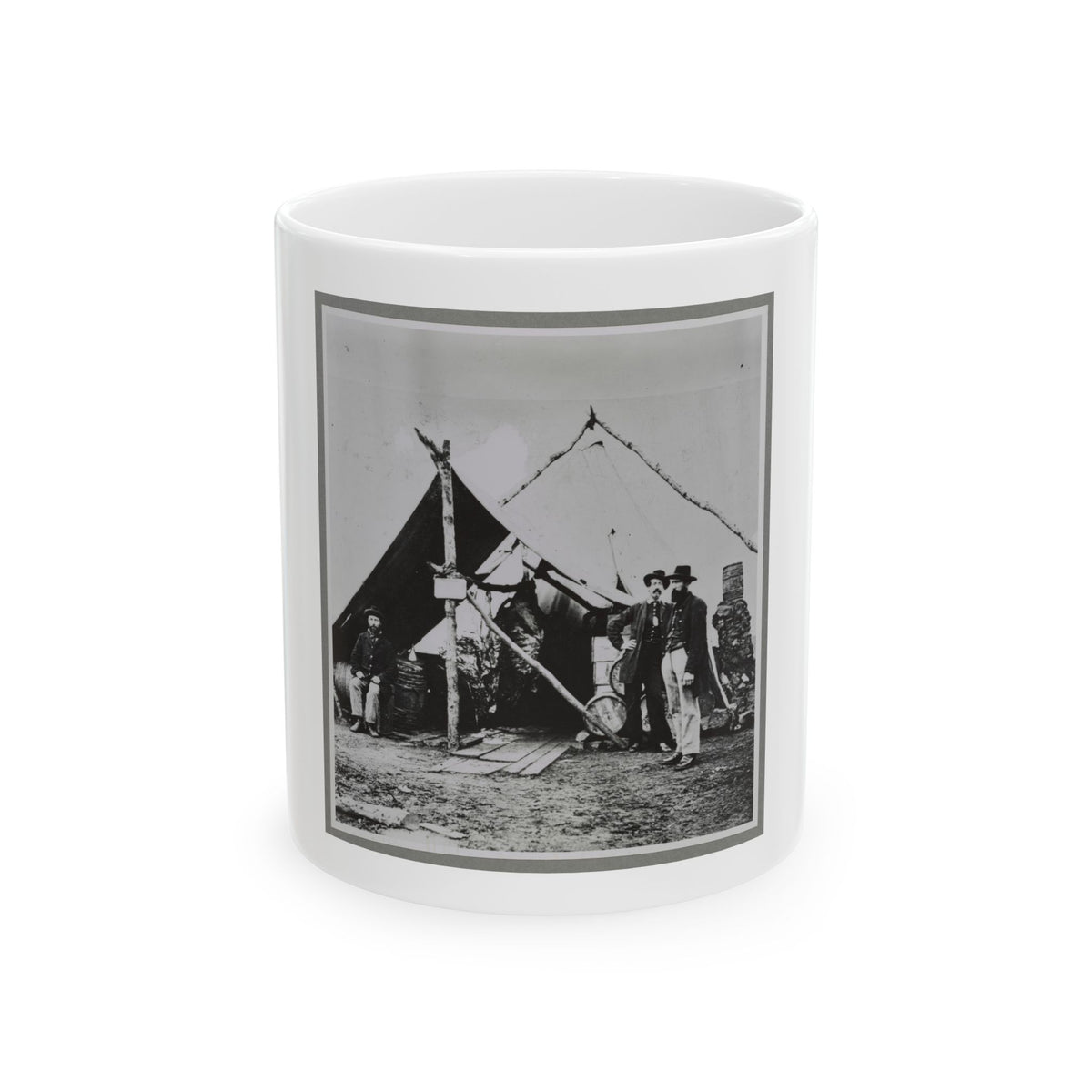 Meat For The Army (U.S. Civil War) White Coffee Mug