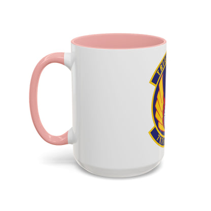 717th Test Squadron (U.S. Air Force) Accent Coffee Mug