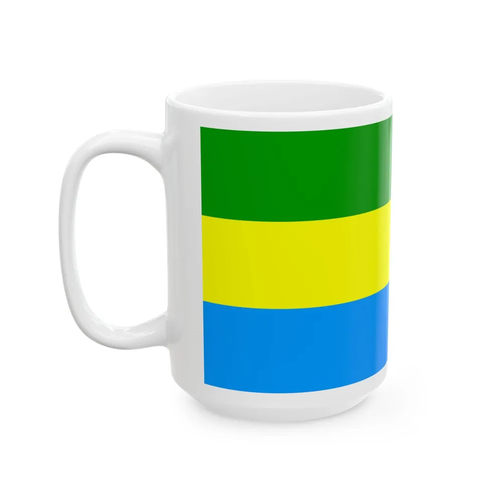 Flag of City of Bandung Indonesia - White Coffee Mug-Go Mug Yourself