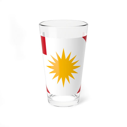 Flag of the Alawite State 1920-1936 (France) Pint Glass 16oz