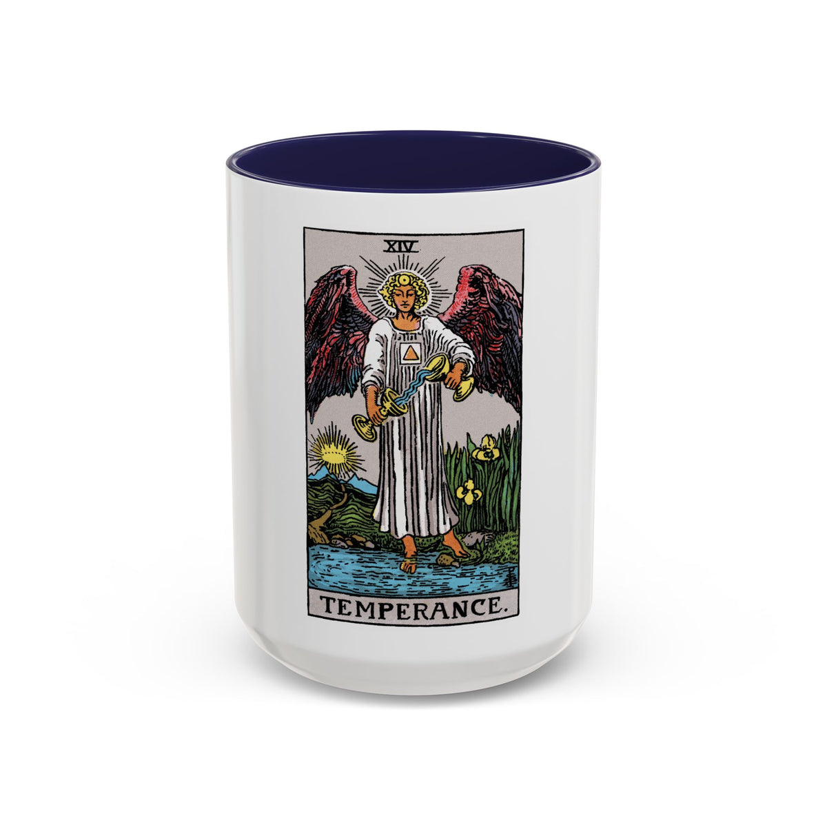 Temperance (Tarot Card) Accent Coffee Mug