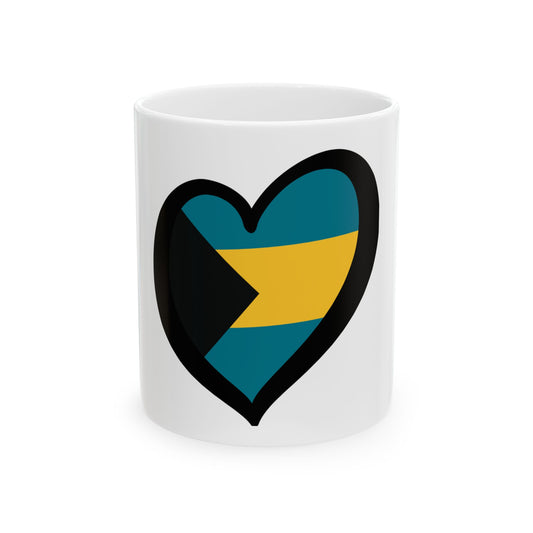 EuroBahamas (Bahamas) White Coffee Mug