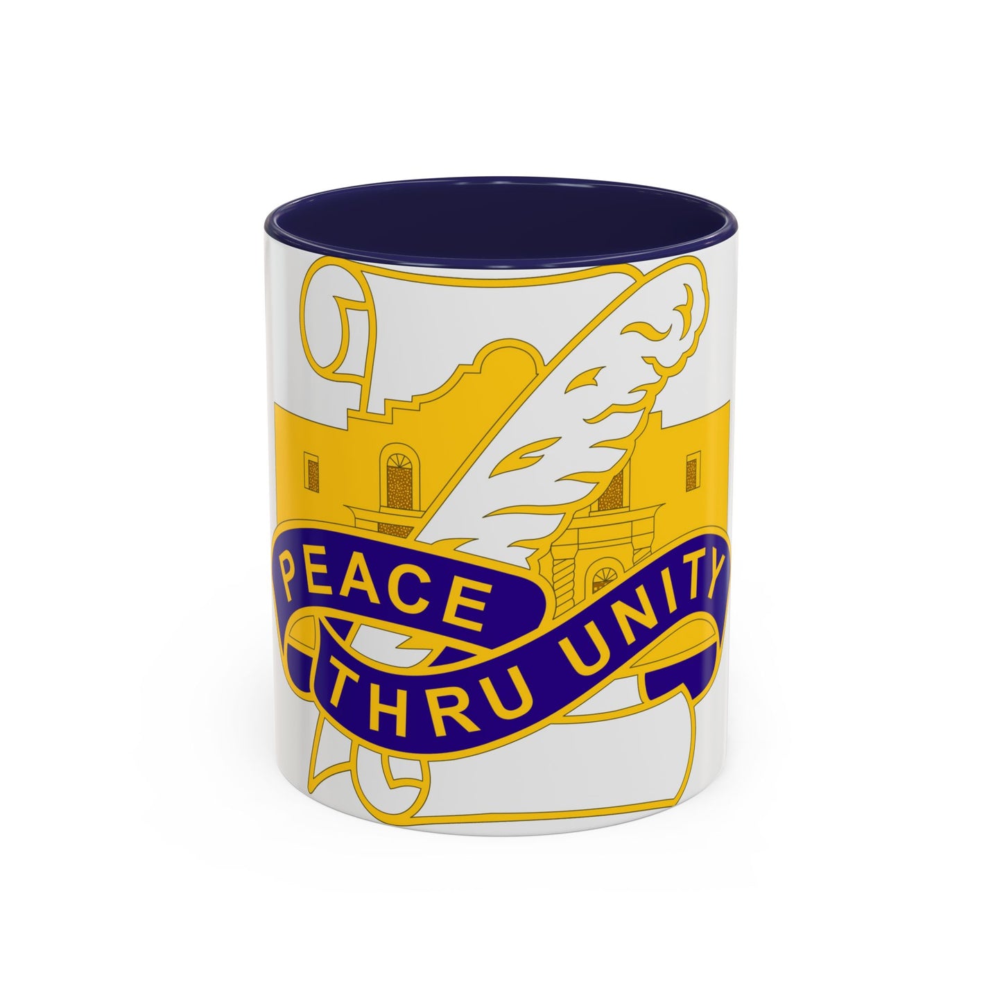 321 Civil Affairs Brigade 2 (U.S. Army) Accent Coffee Mug