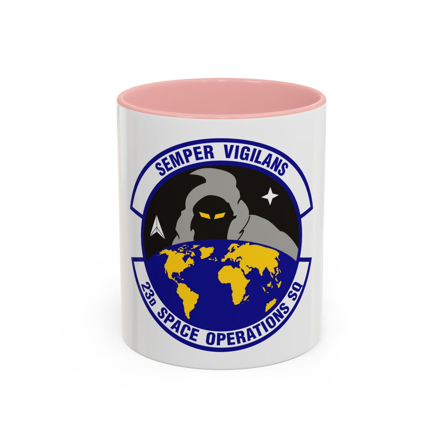 23d Space Operations Squadron (U.S. Air Force) Accent Coffee Mug