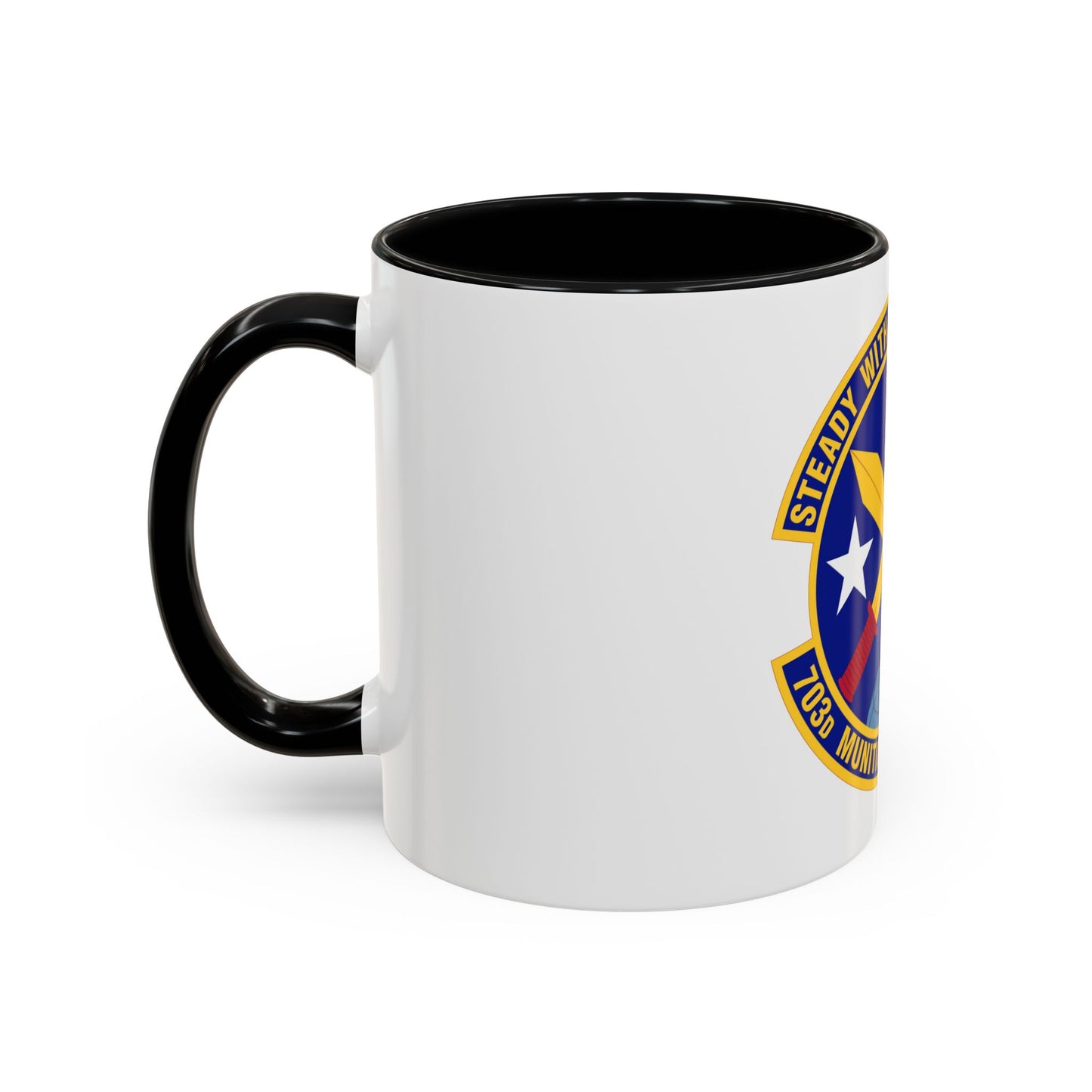 703d Munitions Support Squadron (U.S. Air Force) Accent Coffee Mug