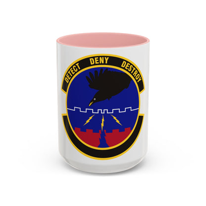 579 Software Engineering Squadron AFMC (U.S. Air Force) Accent Coffee Mug