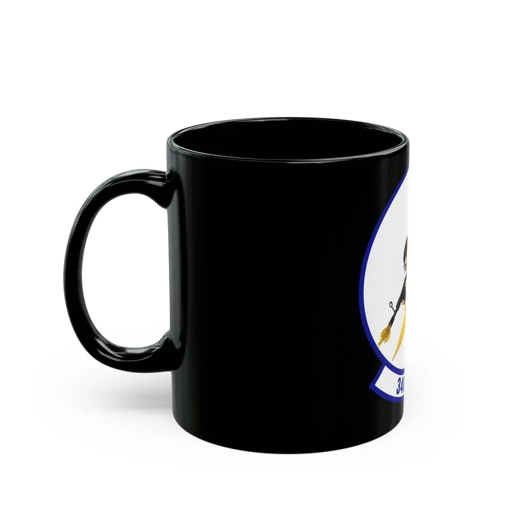 340th Expeditionary Air Refueling Squadron (U.S. Air Force) Black Coffee Mug-Go Mug Yourself