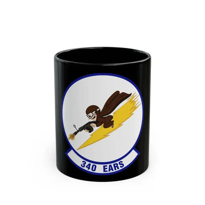 340th Expeditionary Air Refueling Squadron (U.S. Air Force) Black Coffee Mug 11oz - Go Mug Yourself