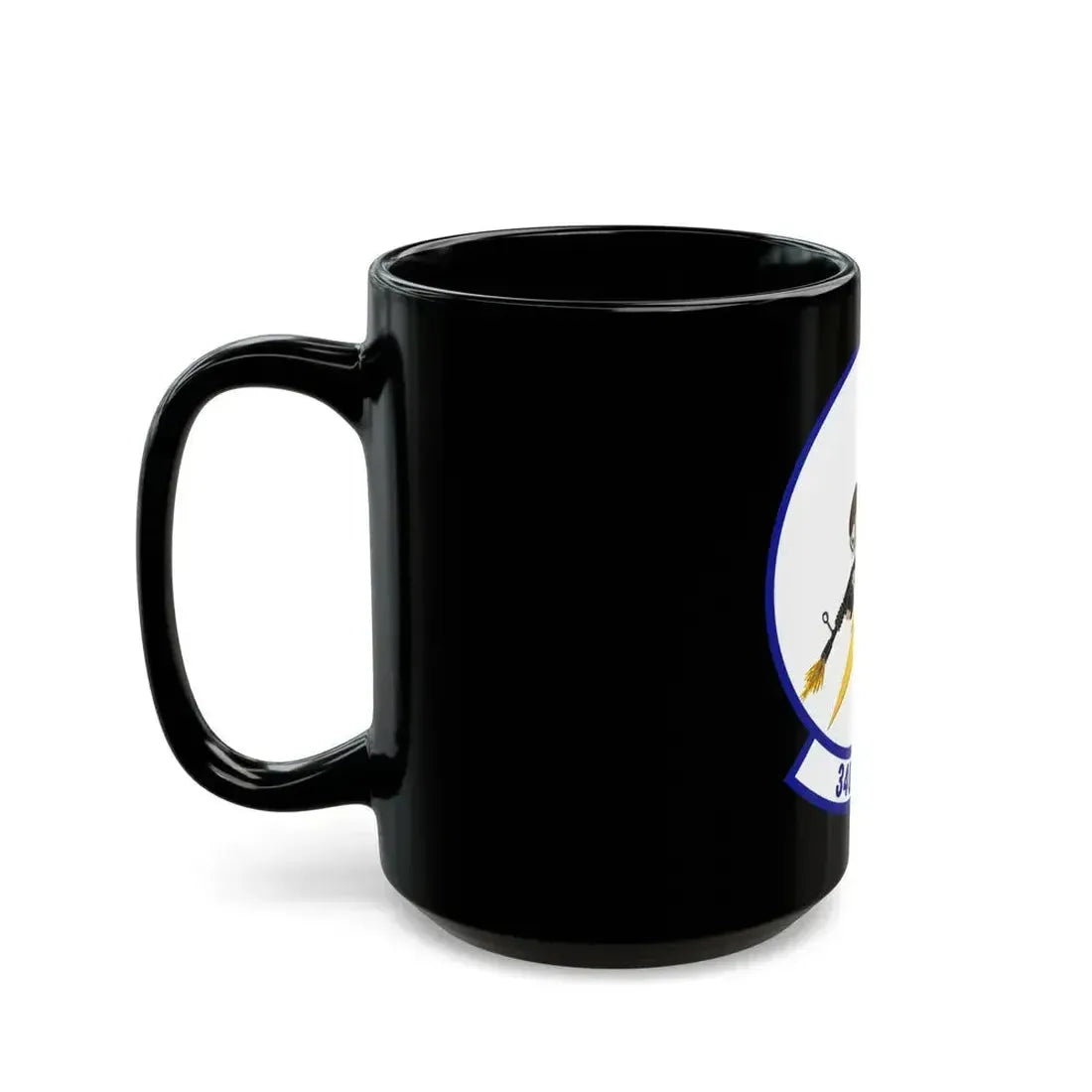 340th Expeditionary Air Refueling Squadron (U.S. Air Force) Black Coffee Mug - Go Mug Yourself