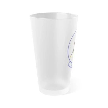 340th Expeditionary Air Refueling Squadron (U.S. Air Force) Frosted Pint Glass 16oz - Go Mug Yourself