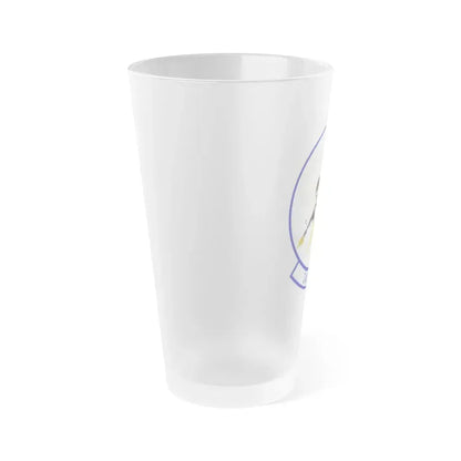 340th Expeditionary Air Refueling Squadron (U.S. Air Force) Frosted Pint Glass 16oz - Go Mug Yourself