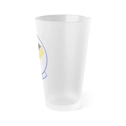 340th Expeditionary Air Refueling Squadron (U.S. Air Force) Frosted Pint Glass 16oz - Go Mug Yourself