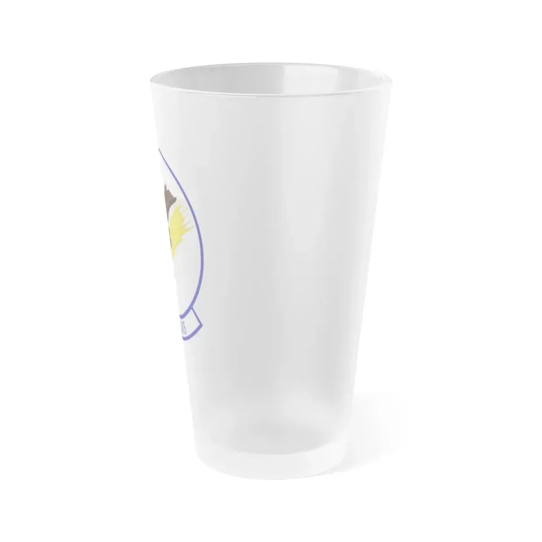 340th Expeditionary Air Refueling Squadron (U.S. Air Force) Frosted Pint Glass 16oz - Go Mug Yourself