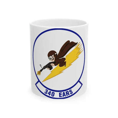 340th Expeditionary Air Refueling Squadron (U.S. Air Force) White Coffee Mug 11oz - Go Mug Yourself