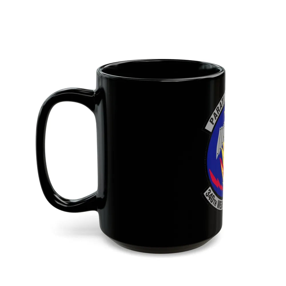 340th Weapons Squadron (U.S. Air Force) Black Coffee Mug-Go Mug Yourself