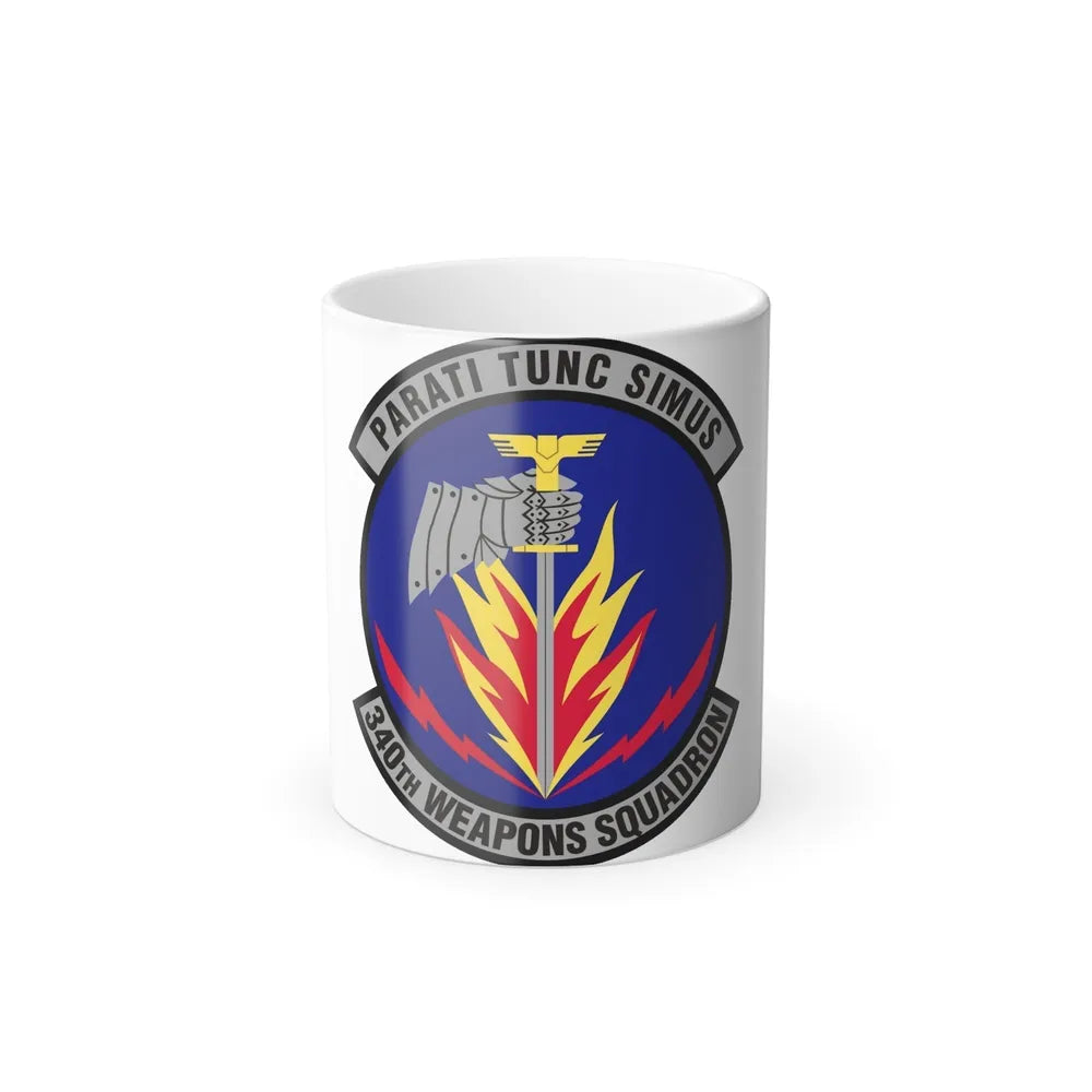 340th Weapons Squadron (U.S. Air Force) Color Changing Coffee Mug-11oz-Go Mug Yourself