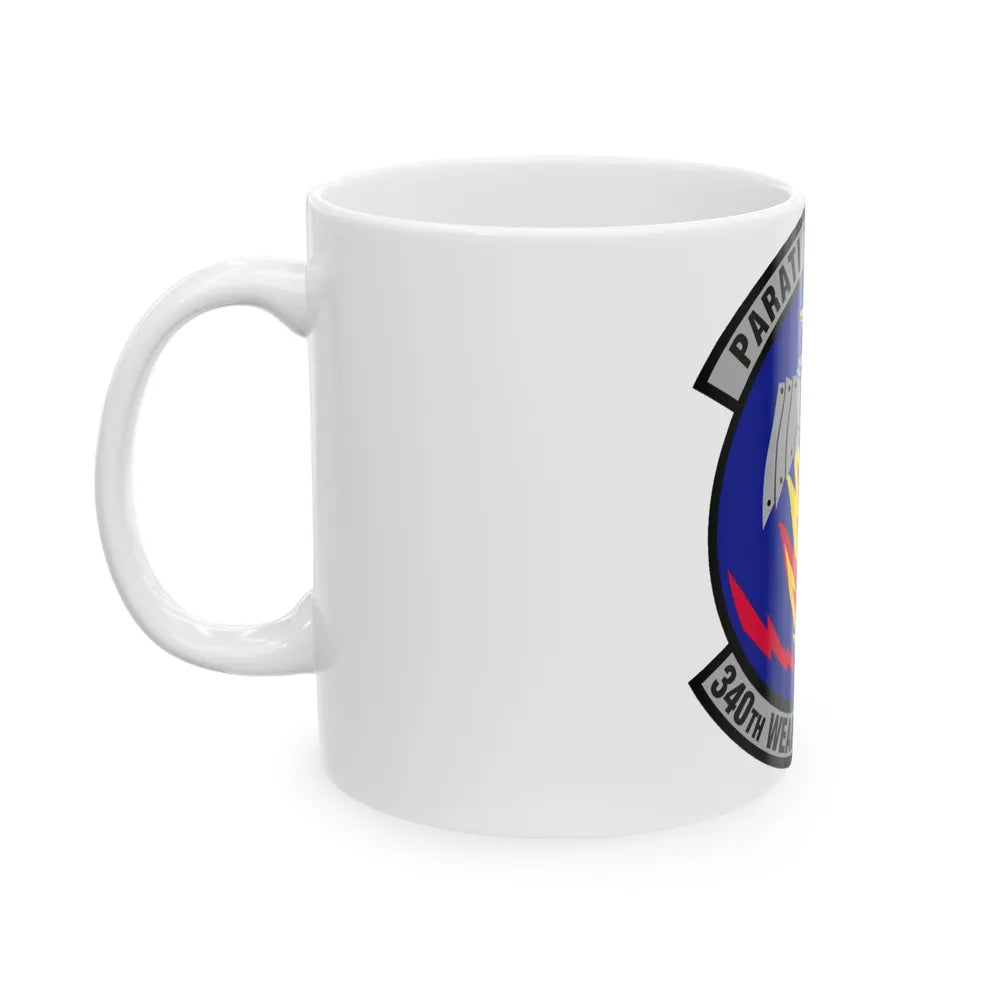 340th Weapons Squadron (U.S. Air Force) White Coffee Mug-Go Mug Yourself