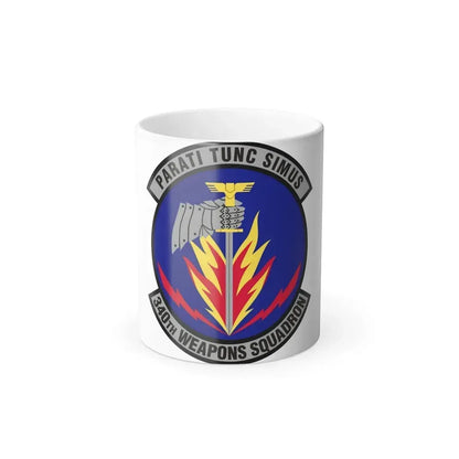 340th Weapons Squadron (U.S. Air Force) Color Changing Coffee Mug 11oz - Go Mug Yourself