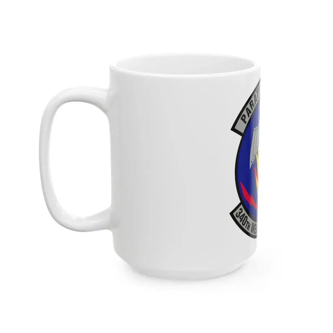 340th Weapons Squadron (U.S. Air Force) White Coffee Mug - Go Mug Yourself
