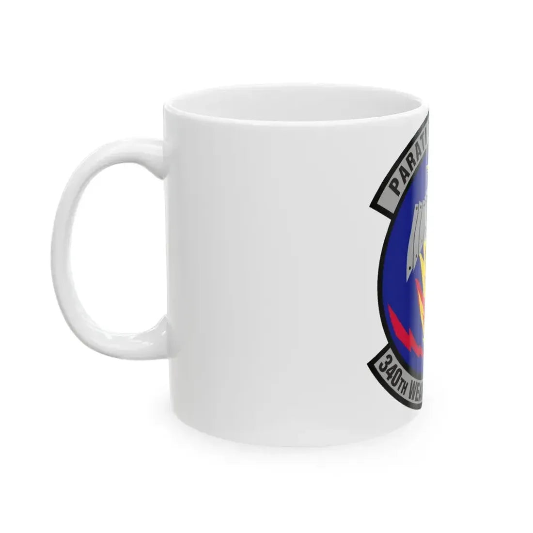 340th Weapons Squadron (U.S. Air Force) White Coffee Mug - Go Mug Yourself